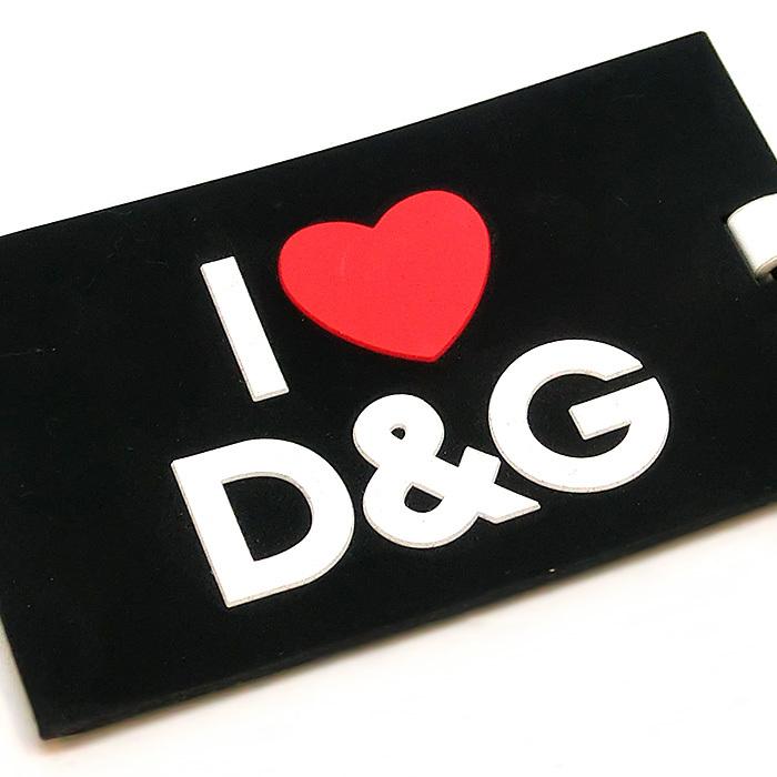 ドルガバ I LOVE D&G ラバーキーホルダー bi1225 DOLCE&GABBANA クリスマス プレゼント ドルガバ I LOVE D&G