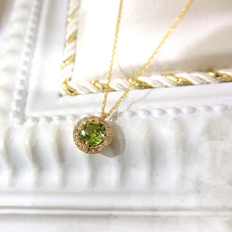 薔薇のオルゴナイト・ペンダント【8月ペリドット】 薔薇のオルゴナイト・ペンダント【8月ペリドット】