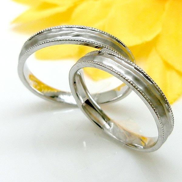 プレゼント (見積商品) 完全オーダー ペアリング 10金 ホーニング加工(つや消し)単品 K10YG/WG 地金 メンズ レディース 指輪 (ND)_2