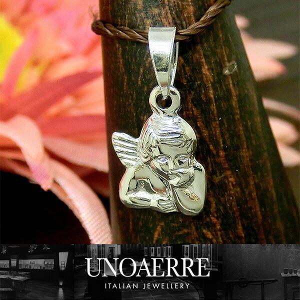 UNOAERRE（ウノアエレ） プレゼント 天使 ペンダントトップ (チェーン