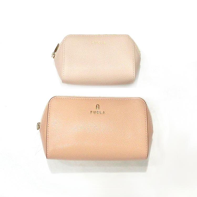 FURLA（フルラ） プレゼント ポーチ 化粧ポーチ 2個セット(大小 