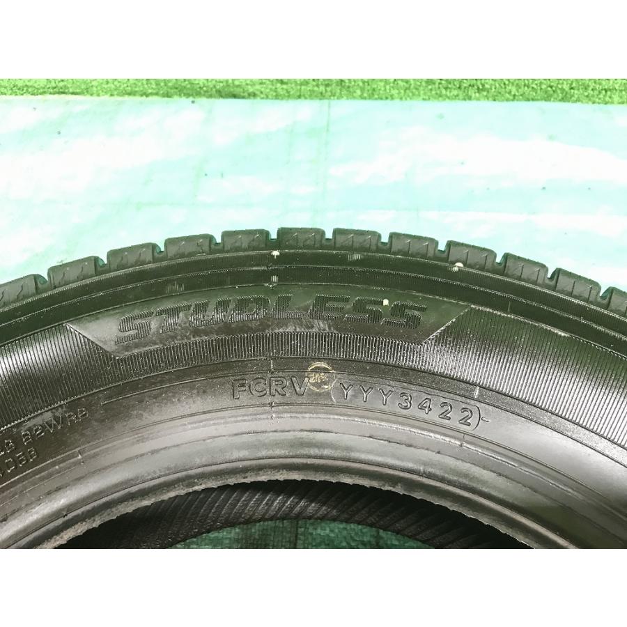 YOKOHAMA ヨコハマ iG91 155/80R14 88/86N LT 2022年製 冬タイヤ スタッドレスタイヤ 4本セット A1-3 EMの画像