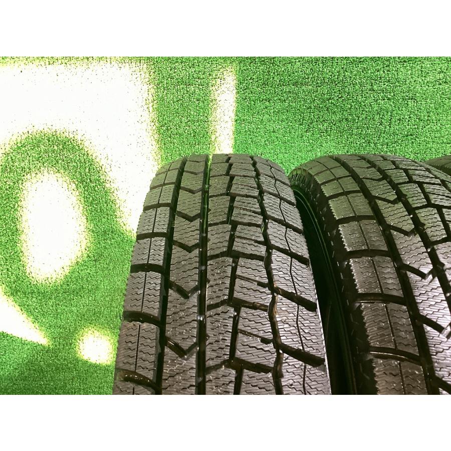 DUNLOP ダンロップ WM02 155/80R13 2022年製 冬タイヤ スタッドレスタイヤ 4本セット A8-1 EMの画像