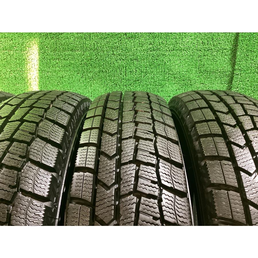 DUNLOP ダンロップ WM02 155/80R13 2022年製 冬タイヤ スタッドレスタイヤ 4本セット A8-1 EMの画像