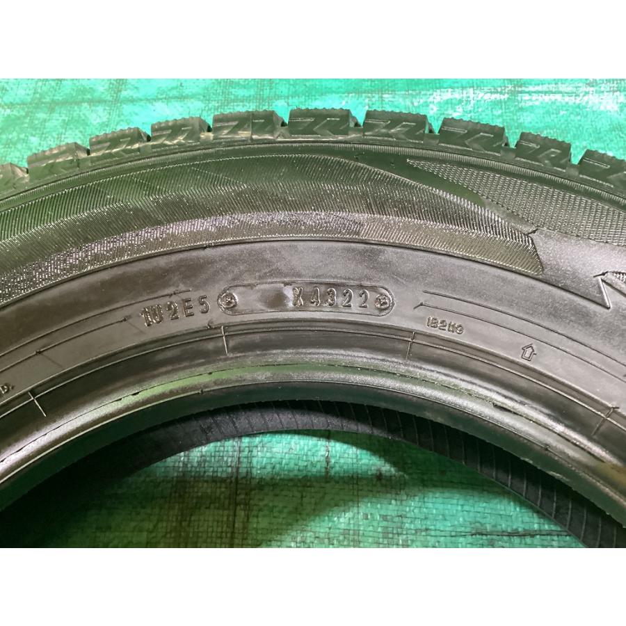 DUNLOP ダンロップ WM02 155/80R13 2022年製 冬タイヤ スタッドレスタイヤ 4本セット A8-1 EMの画像