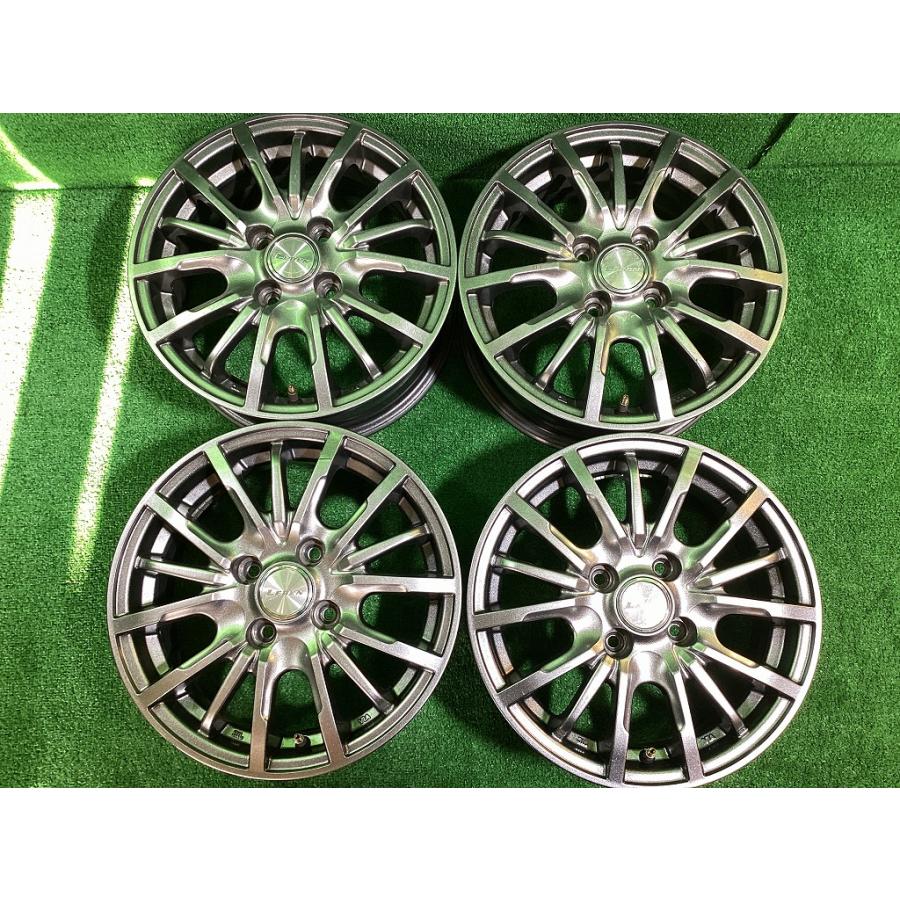 LEVEN レーベン 14インチアルミホイール 5.5J ＋43 4H PCD100 4本 