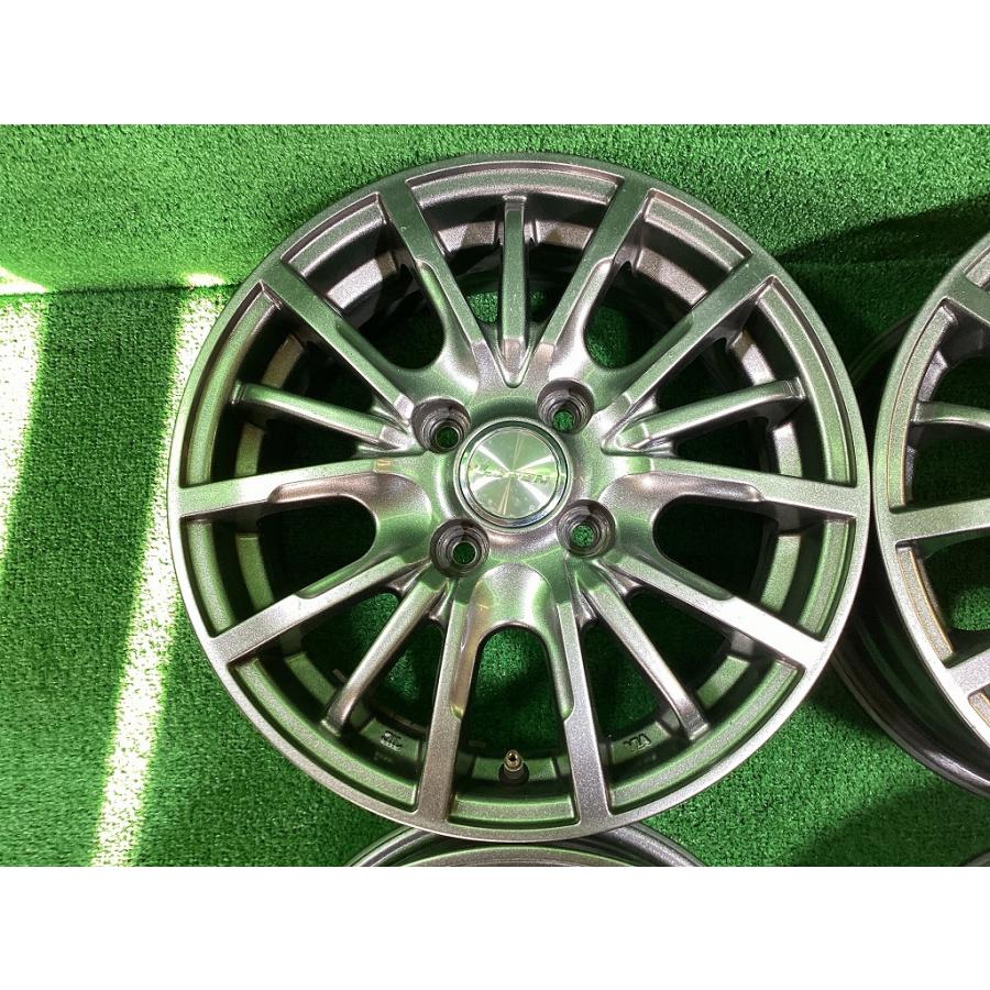 14インチ アルミホイール 14×5.5J ＋43 PCD100 4H