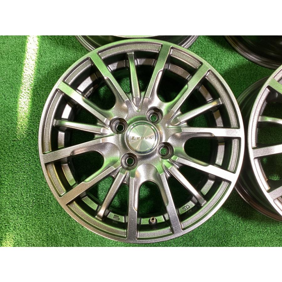 LEVEN レーベン 14インチアルミホイール 5.5J ＋43 4H PCD100 4本