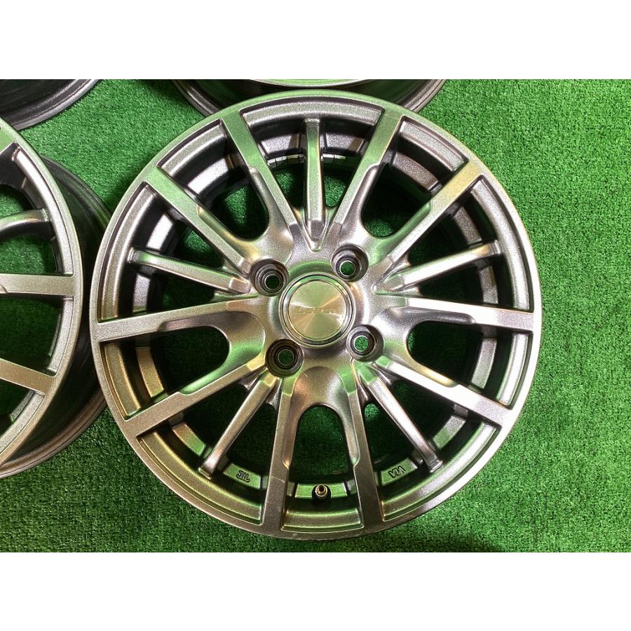 LEVEN レーベン 14インチアルミホイール 5.5J ＋43 4H PCD100 4本 