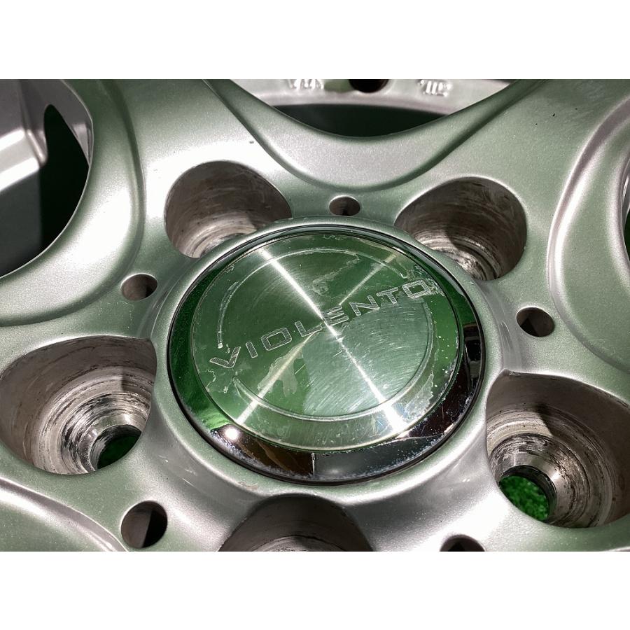 violento アルミホイール 14インチ DUNLOP (ダンロップ) VIOLENTO (ヴィオレント) IS 14×4.5J(+45)PCD100