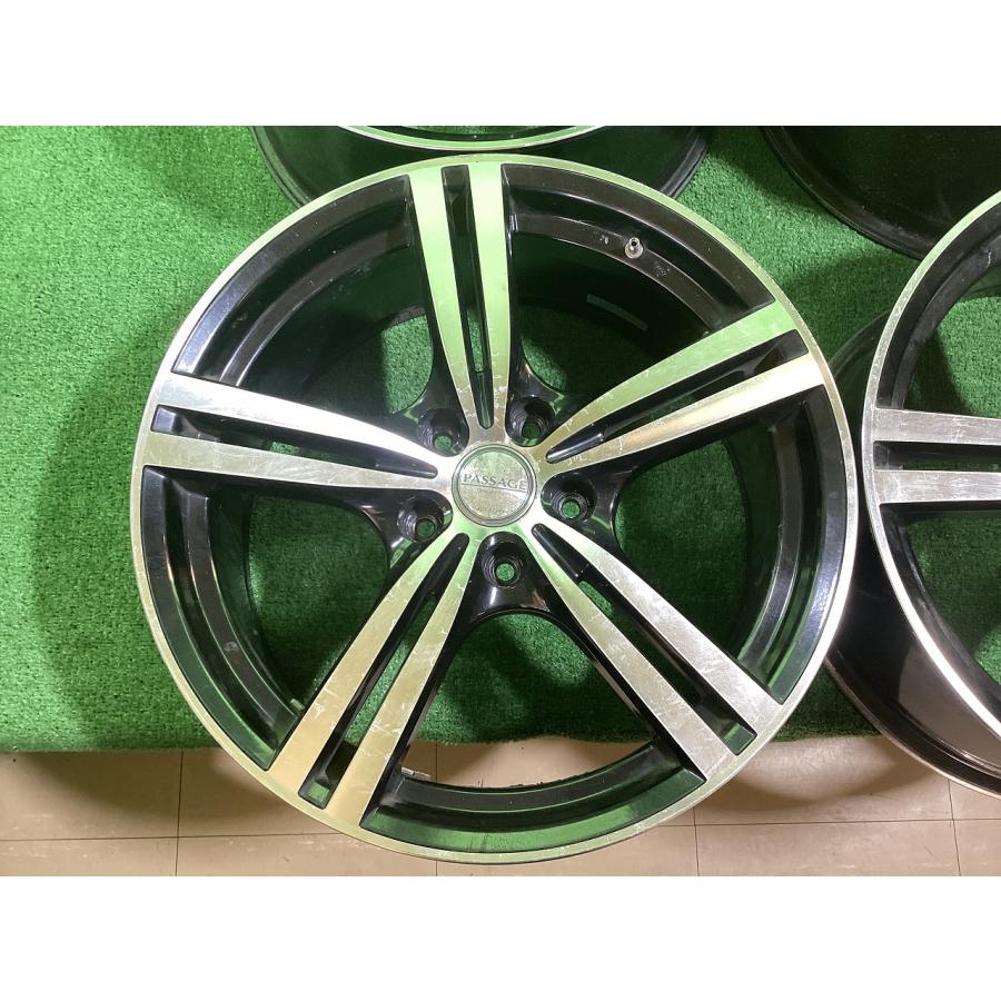 PASSAGE(パサージュ)19インチ×8J+38 PCD114.3/5H社外