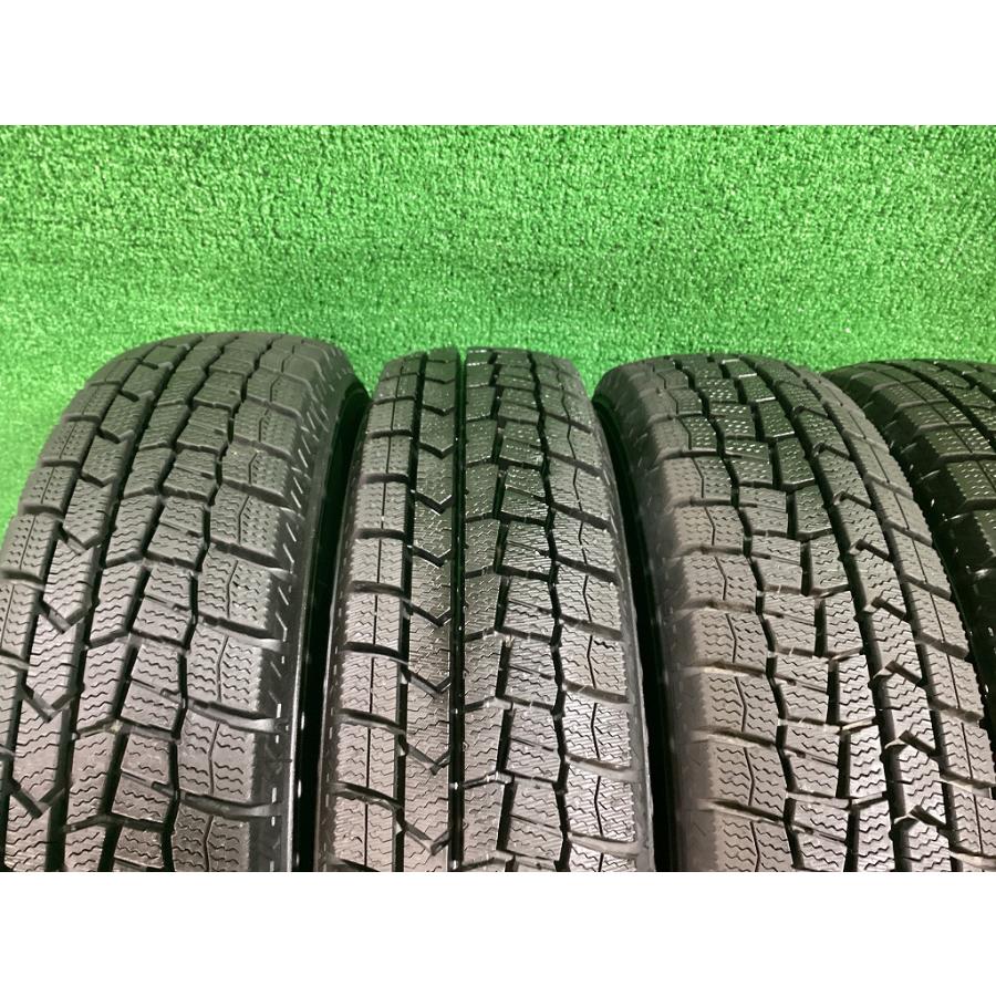 DUNLOP ダンロップ WM02 145/80R13 2022年製 冬タイヤ スタッドレスタイヤ 4本セット A7-2 EMの画像
