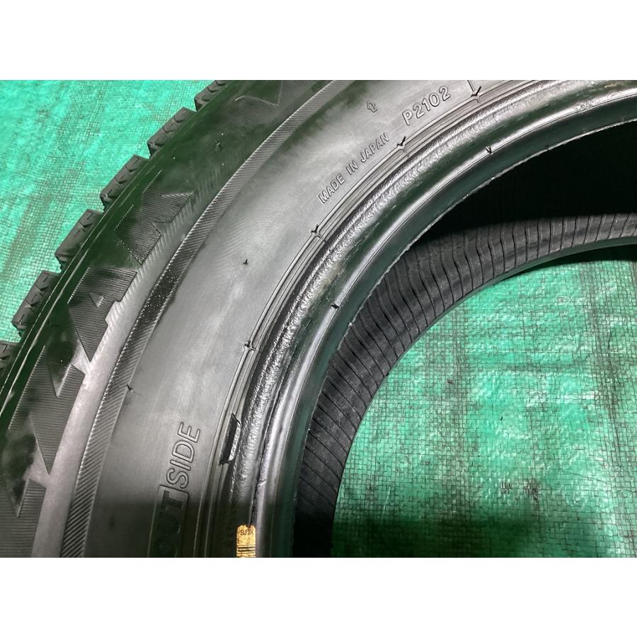 BS ブリヂストン VRX2 175/70R14 2021年製 冬タイヤ スタッドレスタイヤ 4本セット B2-1 EMの画像