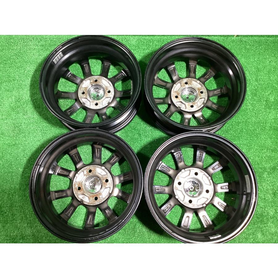 スポルトクローネー 13インチアルミホイール 4.0J ＋43 4H PCD100 4本