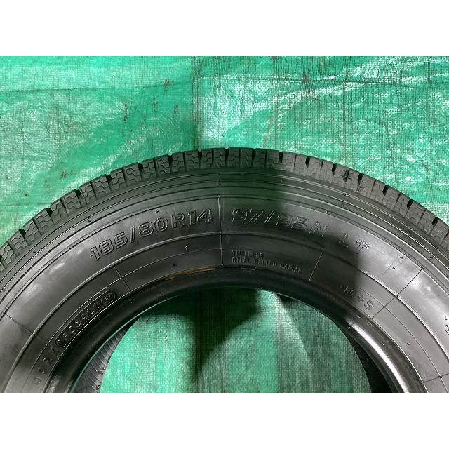 TOYO トーヨータイヤ DELVEX934 185/80R14 97/95LT 2020年製 冬タイヤ スタッドレスタイヤ 4本セット A2-3 EMの画像