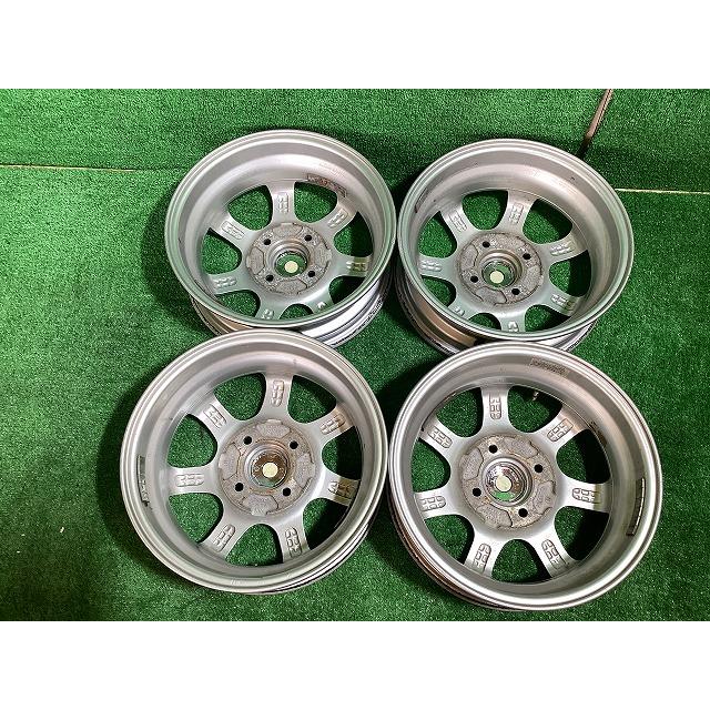 VOLGA7 13インチアルミホイール 4.0J ＋42 4H PCD100 4本セット