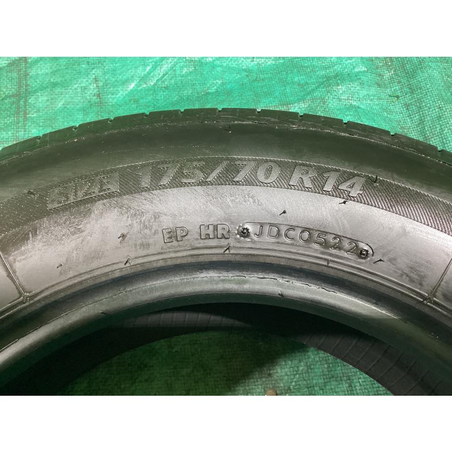 BS ブリジストン NEXTRY 175/70R14 2022年製 夏タイヤ サマータイヤ 4