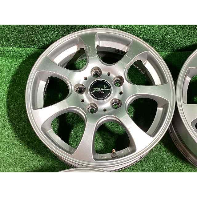 MONZA ZACK JP-7 15インチアルミホイール 5.0J ＋50 5H PCD114.3 4本