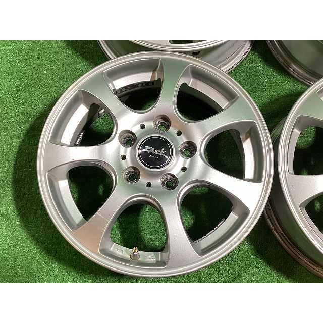 MONZA ZACK JP-7 15インチアルミホイール 5.0J ＋50 5H PCD114.3 4本