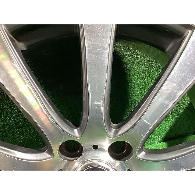 ROZEST 18インチアルミホイール 8J ＋42 5H PCD114.3 4本セット R2-4