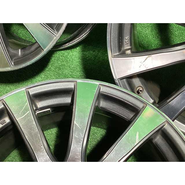 ROZEST 18インチアルミホイール 8J ＋42 5H PCD114.3 4本セット R2-4