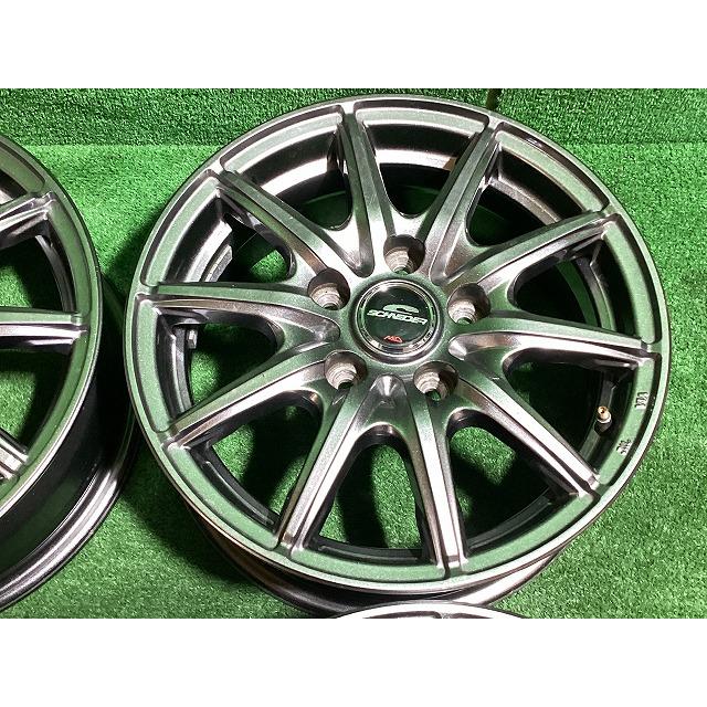 MID シュナイダー 15インチアルミホイール 6.0J ＋45 5H PCD114.3 4本
