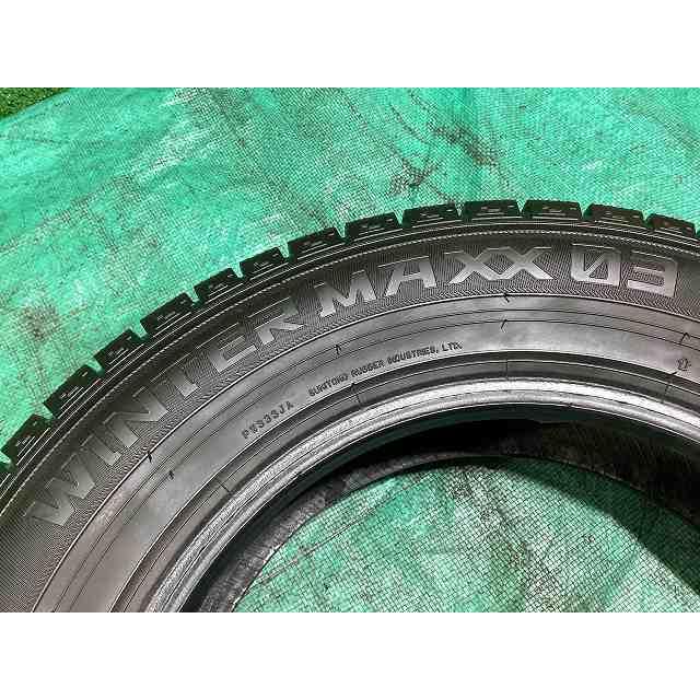 DUNLOP ダンロップ WM03 145/80R13 2022年製 冬タイヤ スタッドレスタイヤ 4本セット A4-1 EMの画像