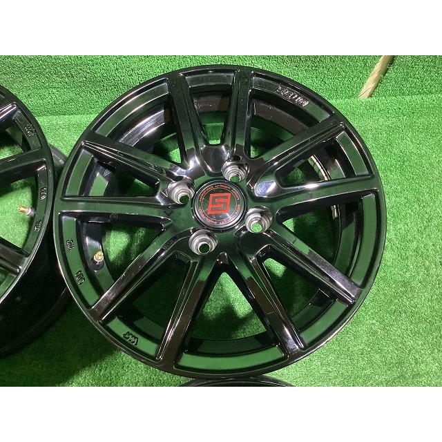 共豊 SEIN SS 14インチアルミホイール 5.5J ＋43 4H PCD100 4本セット