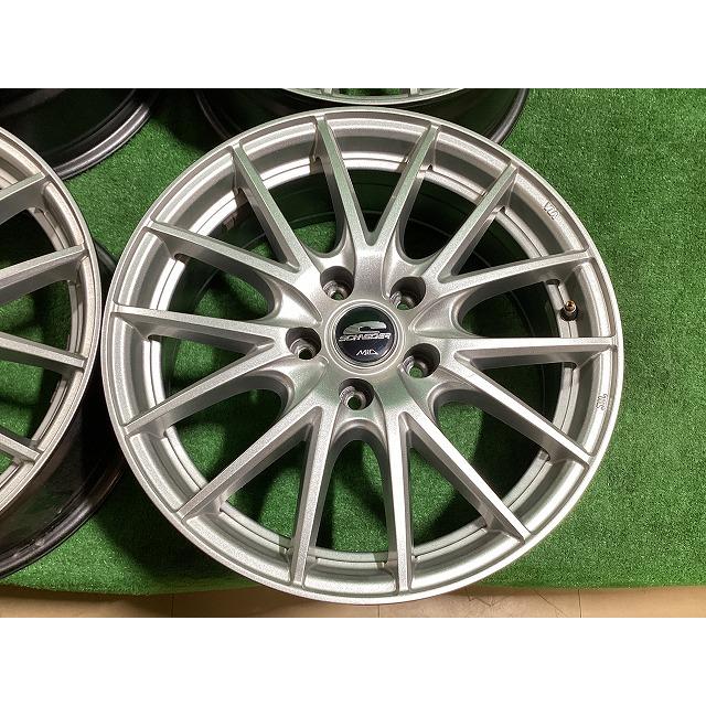 MID シュナイダー 17インチアルミホイール 7J ＋48 5H PCD114.3