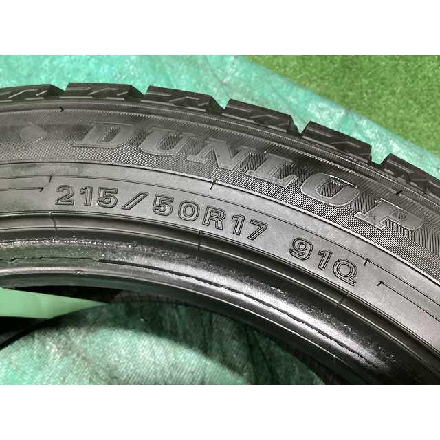 WINTER MAXX 02 ダンロップ WM02 215/50R17 2020年製 冬タイヤ