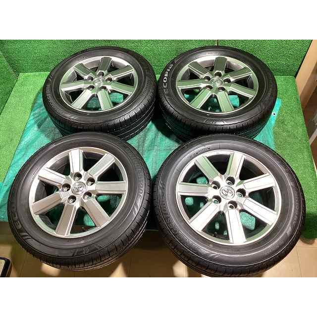 70系 ノア 純正 16x6JJ +50 5H PCD114.3 BRIDGESTONE エコピアNV100RV 