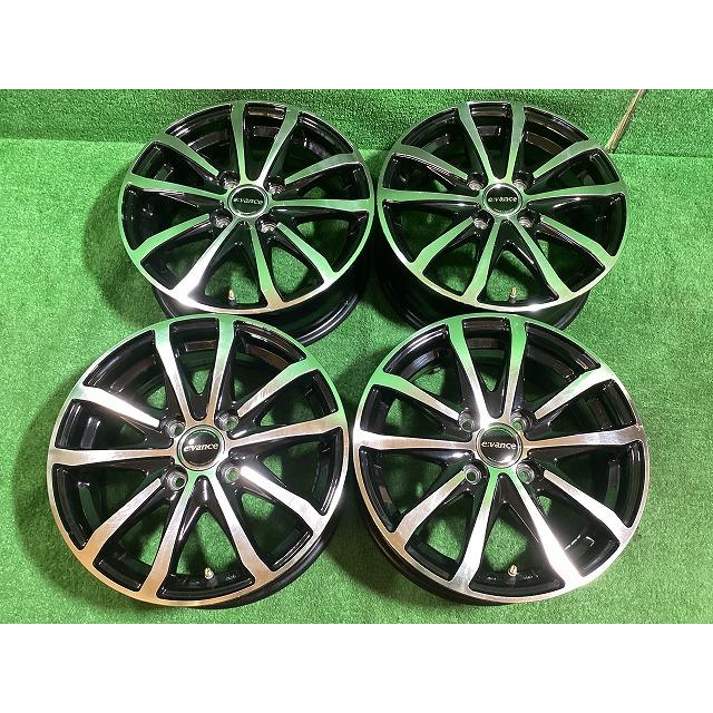 オートバックス e:vance 14インチアルミホイール 5.5J ＋43 4H PCD100 