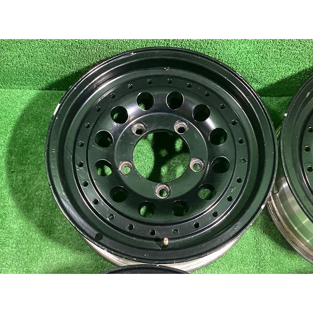 メーカー不明 15インチアルミホイール 6J ＋20 5H PCD139.7 4本セット