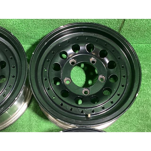 メーカー不明 15インチアルミホイール 6J ＋20 5H PCD139.7 4本セット