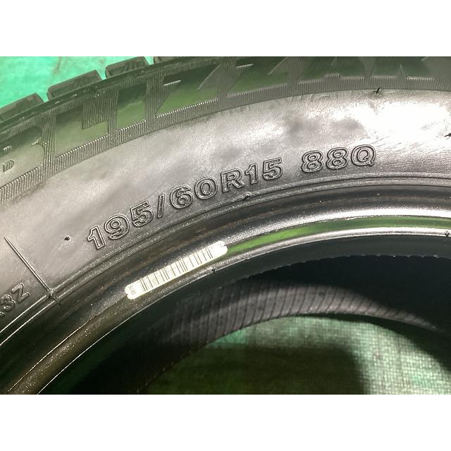 ブリザック ブリヂストン VRX3 195/60R15 2022年製 冬タイヤ