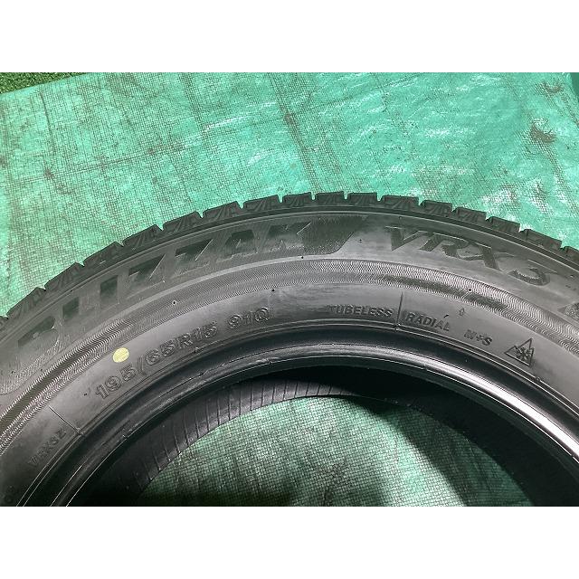 ブリザック VRX3 ブリヂストン VRX3 195/65R15 2022年製 冬タイヤ