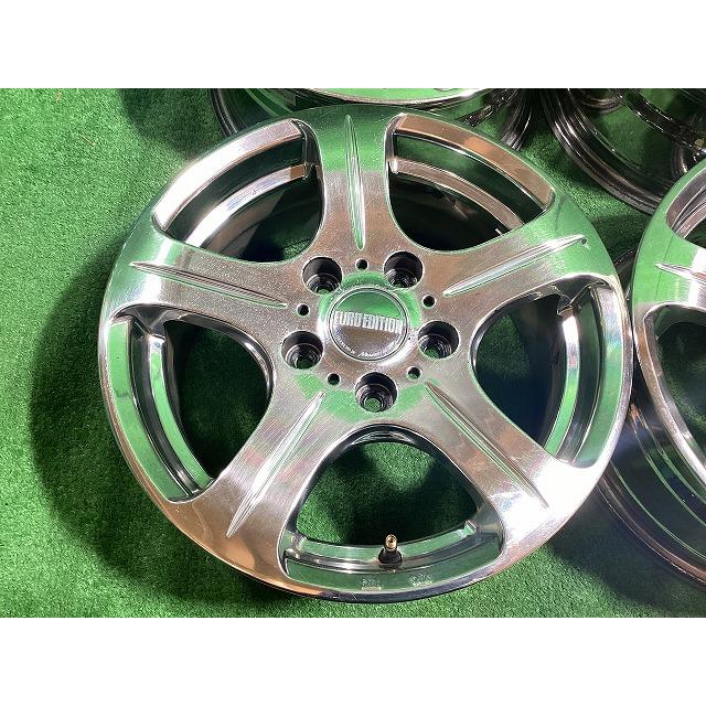 マナレイ EURO EDITION 15インチアルミホイール 6.5J ＋45 5H PCD114.3