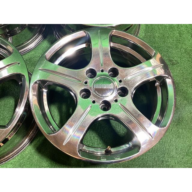 マナレイ EURO EDITION 15インチアルミホイール 6.5J ＋45 5H PCD114.3