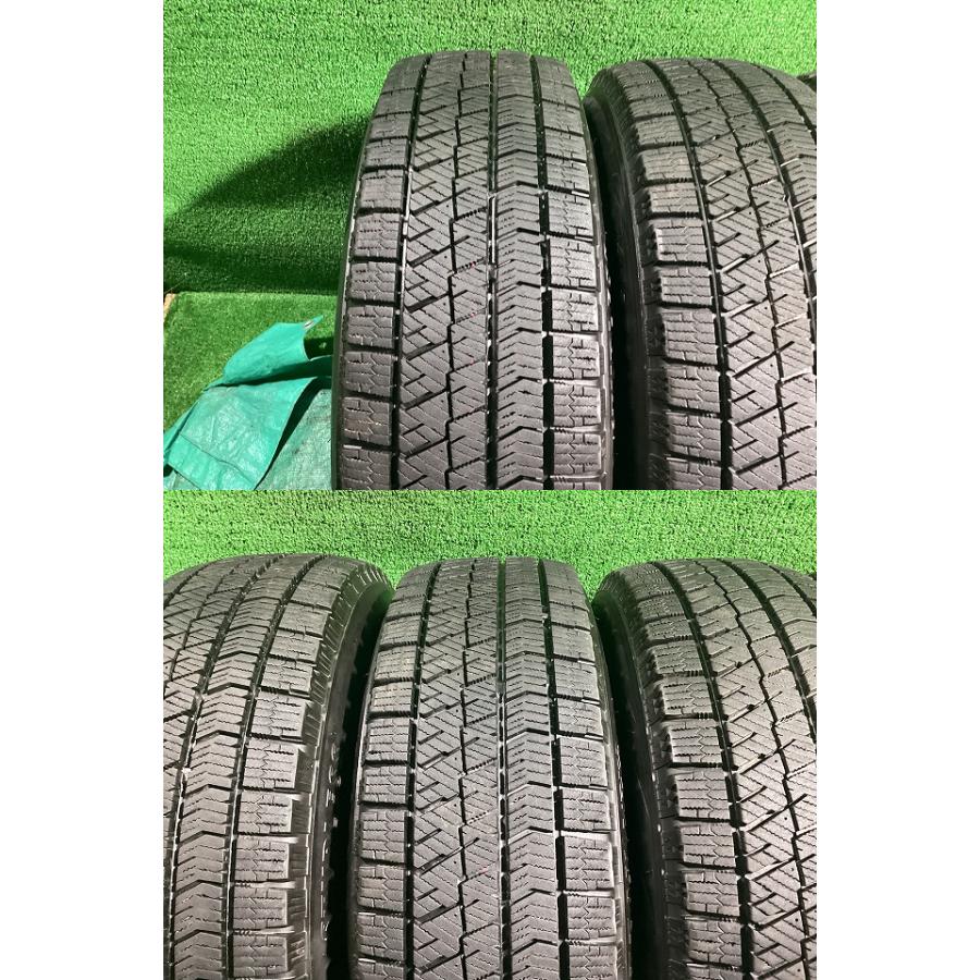 weds ravrion RM01 14x5.5JJ +38 4H PCD100 BS VRX2 175/70R14 21年製 スタッドレスタイヤ・アルミホイール 4本セット Y6 EMの画像
