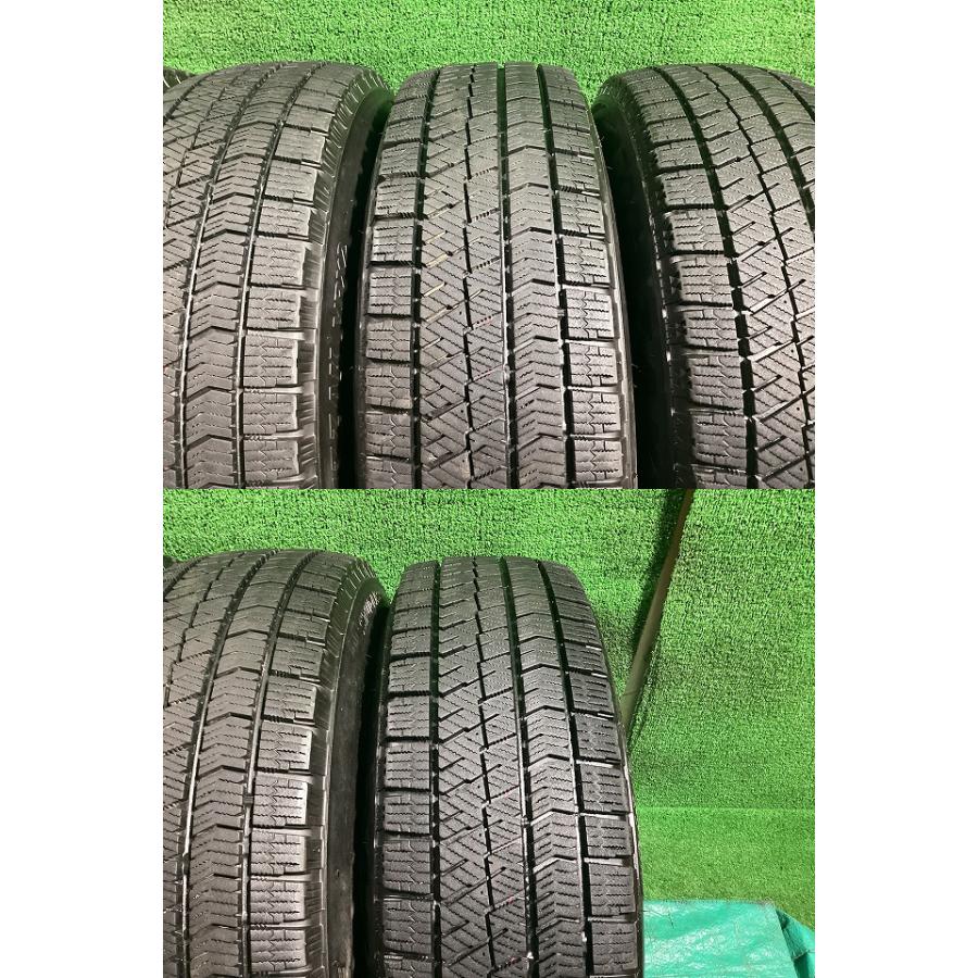 weds ravrion RM01 14x5.5JJ +38 4H PCD100 BS VRX2 175/70R14 21年製 スタッドレスタイヤ・アルミホイール 4本セット Y6 EMの画像