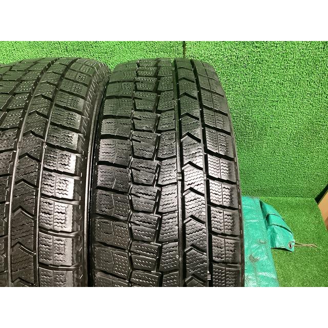 【DUNLOP WM02 195/65R16】スタッドレス【PRD 16インチ 6J4HPCD100+45】20年製 バリ溝 ライズ ロッキー等　(KTF138) WINTER MAXX 02 DUNLOP ダンロップ WM02 195/65R16 2020年製 冬タイヤ