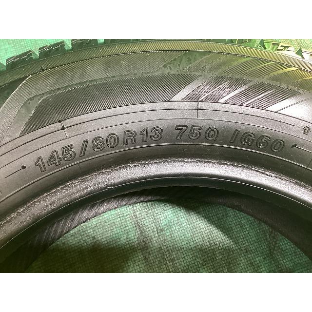 アイスガード 6 YOKOHAMA ヨコハマタイヤ iG60 145/80R13 2021年製 冬