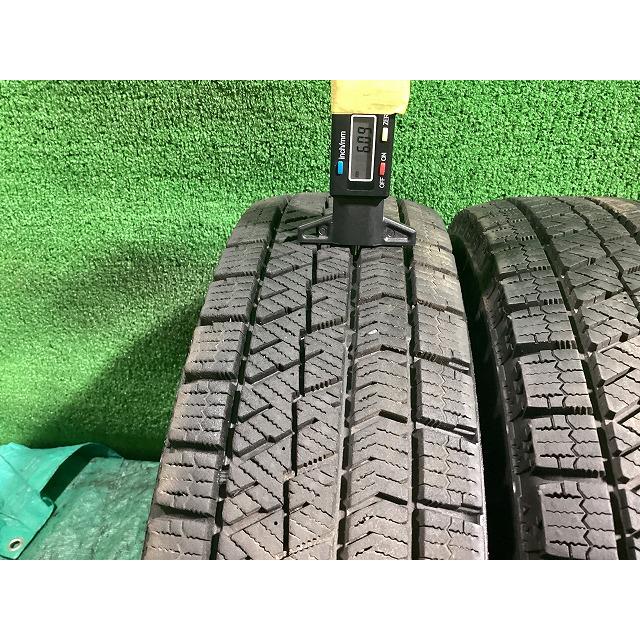 BS ブリヂストン VRX2 155/80R13 2022年製 冬タイヤ スタッドレスタイヤ 4本セット A8-1 EMの画像