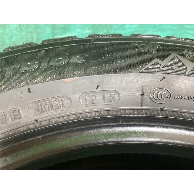 ネクセン WINGUARD ice2 225/50R17 2018年製 冬タイヤ スタッドレスタイヤ 4本セット B1-3 EMの画像