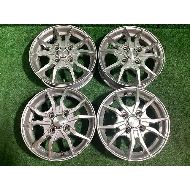 マナレイ BRAKE 13インチアルミホイール 4J ＋42 4H PCD100 4本セット