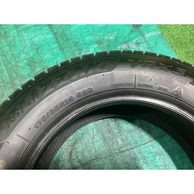 ブリザック VRX3 BS 175/65R14 2022年製 冬タイヤ スタッドレスタイヤ