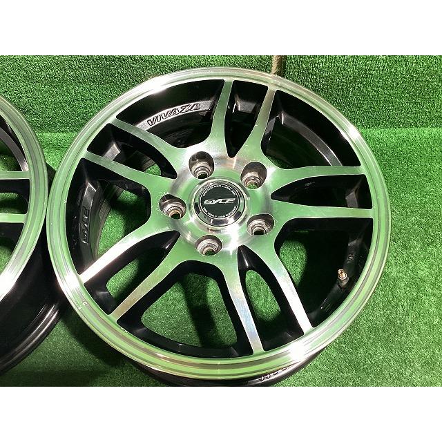 Weds GYLE VIVAZA 15インチアルミホイール 6J ＋53 5H PCD114.3 4本セット D1-4 GSの画像