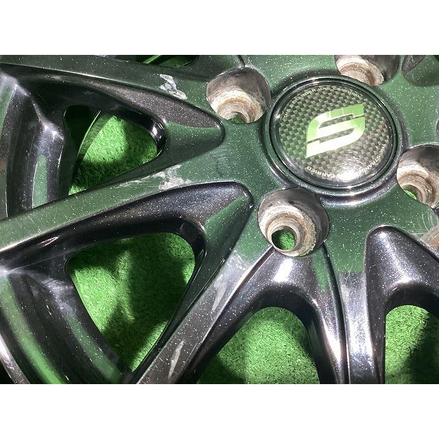 メーカー不明 ストレンジャー 13インチアルミホイール 4J ＋43 4H PCD100 4本セット I1-1 EMの画像