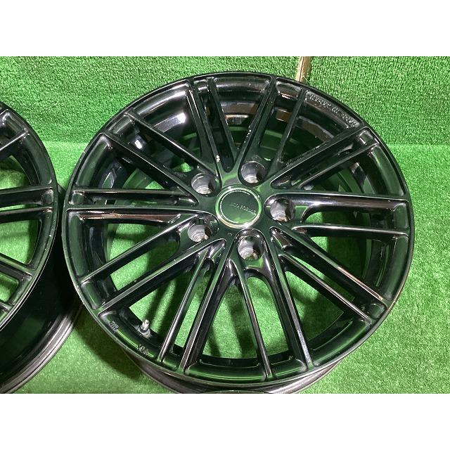 BS ECOFORME 16インチアルミホイール 6.5J ＋45 5H PCD114.3 4本セット F3-3 EMの画像