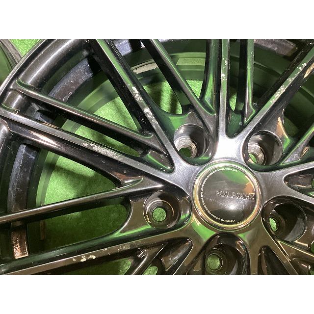 BS ECOFORME 16インチアルミホイール 6.5J ＋45 5H PCD114.3 4本セット F3-3 EMの画像